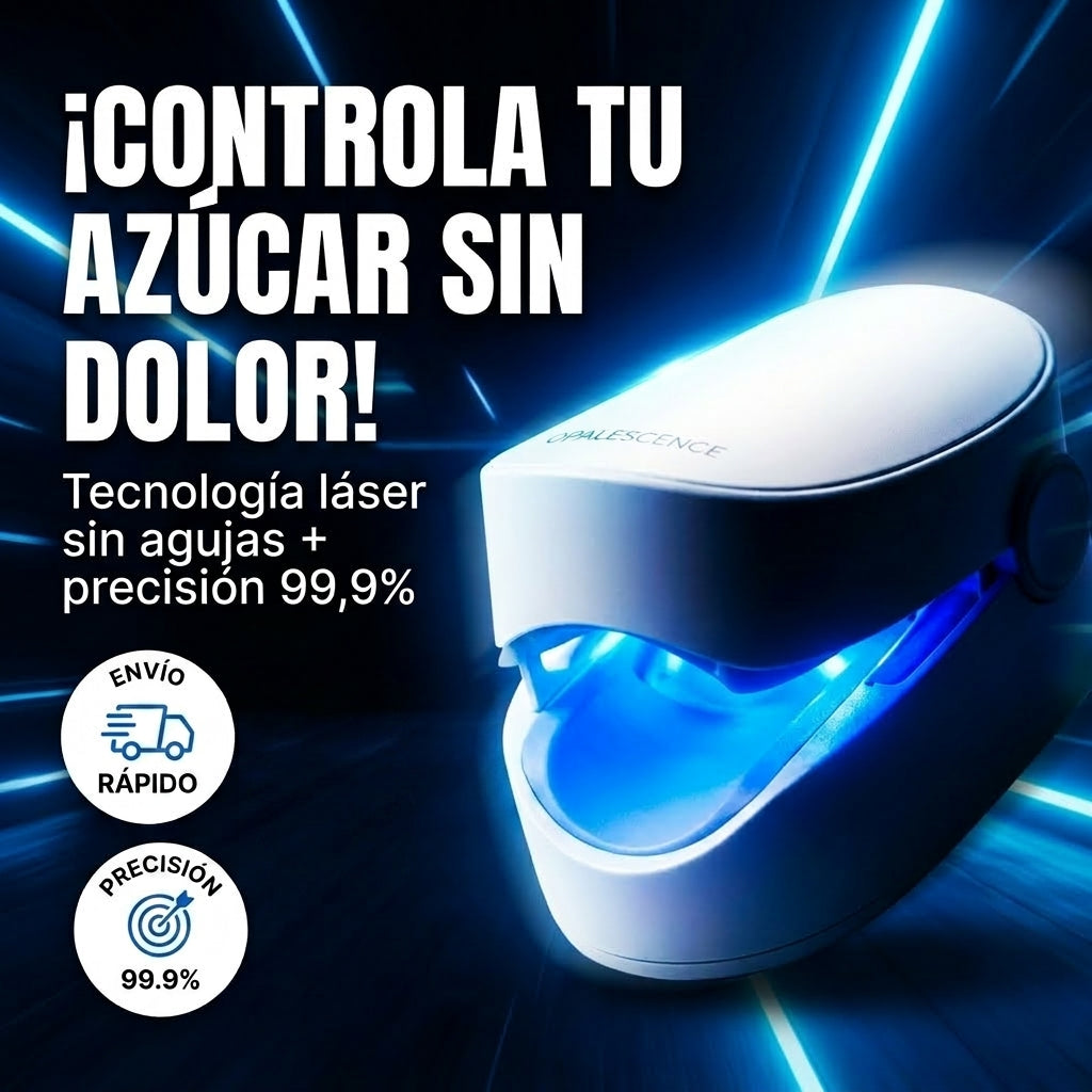 GlucoZen™ 3 en 1: Glucosa, Presión y Oxígeno Sin Agujas + Regalo Exclusivo