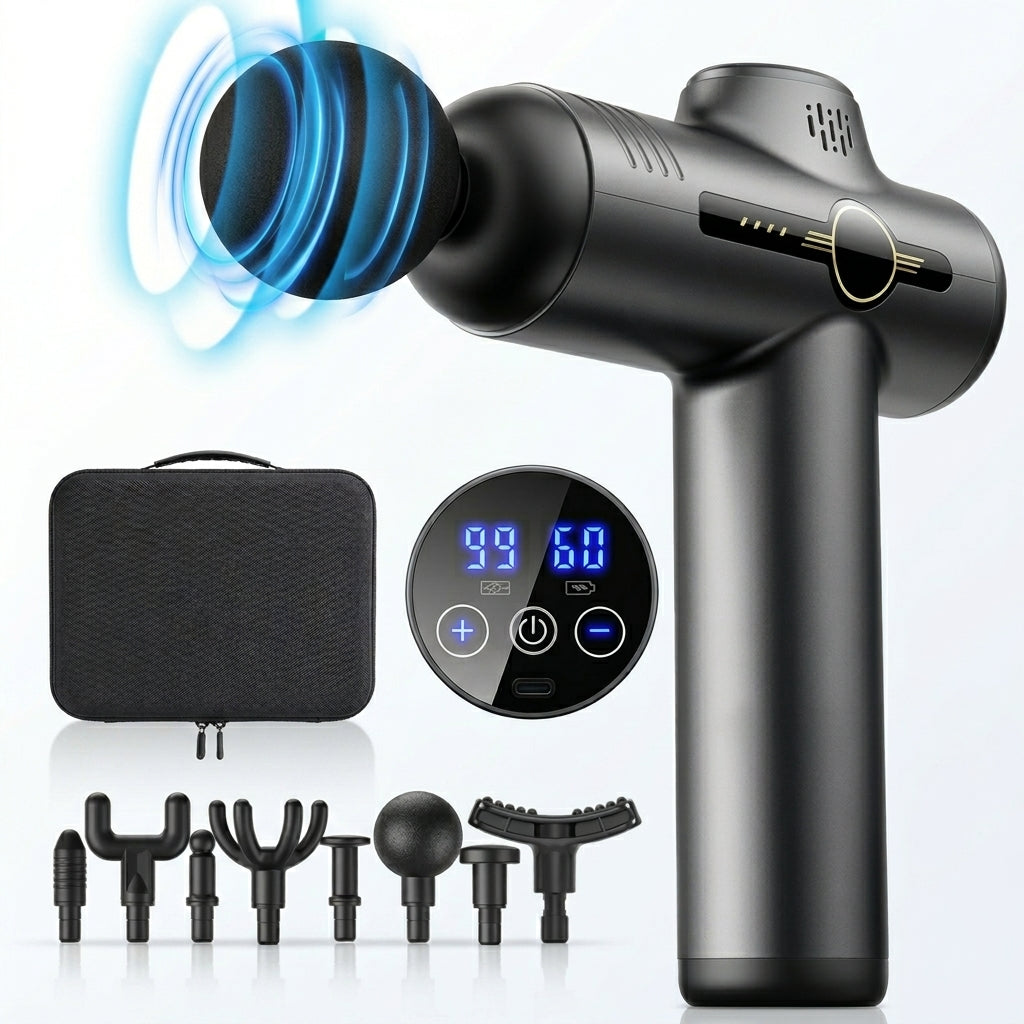 Masajeador Eléctrico Pro-Fitness: Relajación Muscular Profunda Post-Entreno